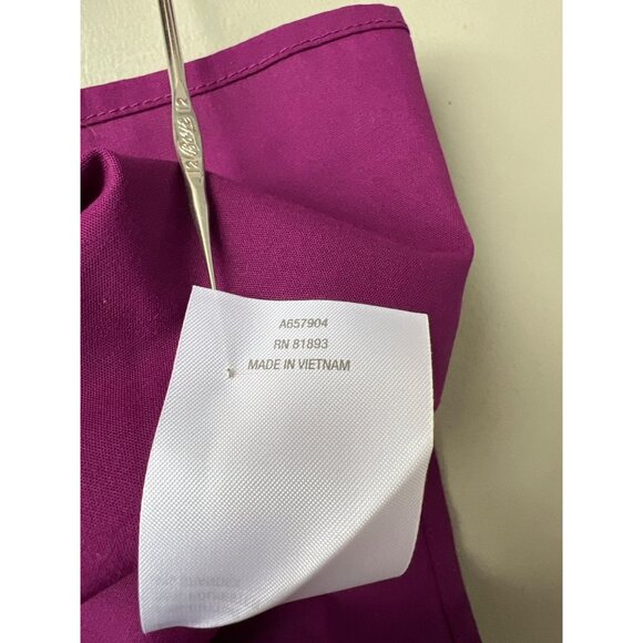 Attitudes by Renee Petite Woven Button Front Shirt Size XXSP Pleated Cuffs NEW - Picture 8 of 9